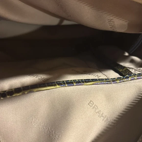 Brahmin Melbourne three Croc-Embossed Backpacks to choose from all Gold hardware - Picture 7 of 11